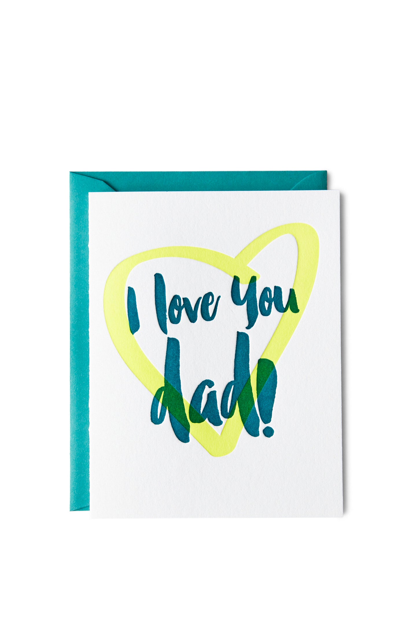 Neon Dad Heart