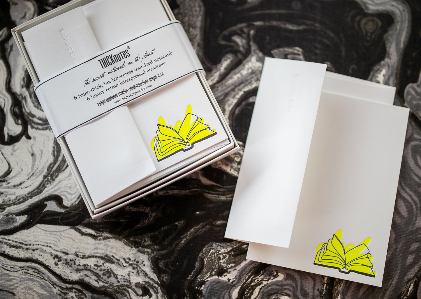 Book Illustration Notecard Set - THICKnotes™
