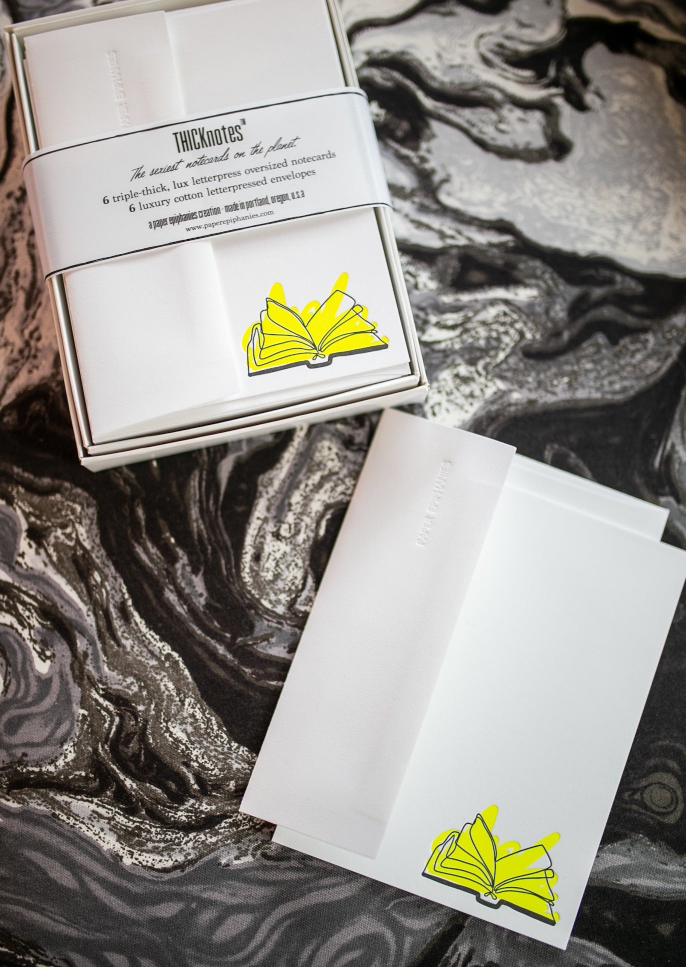 Book Illustration Notecard Set - THICKnotes™