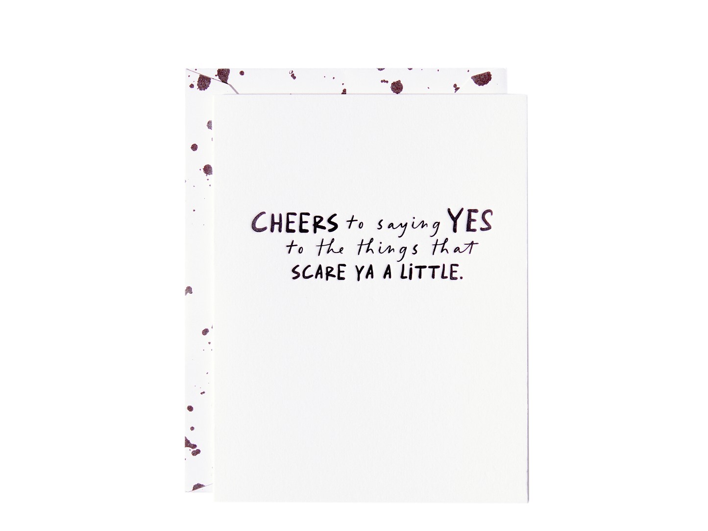 Scare Ya A Little Cheers Card - Bella Hall X Paper Epiphanies