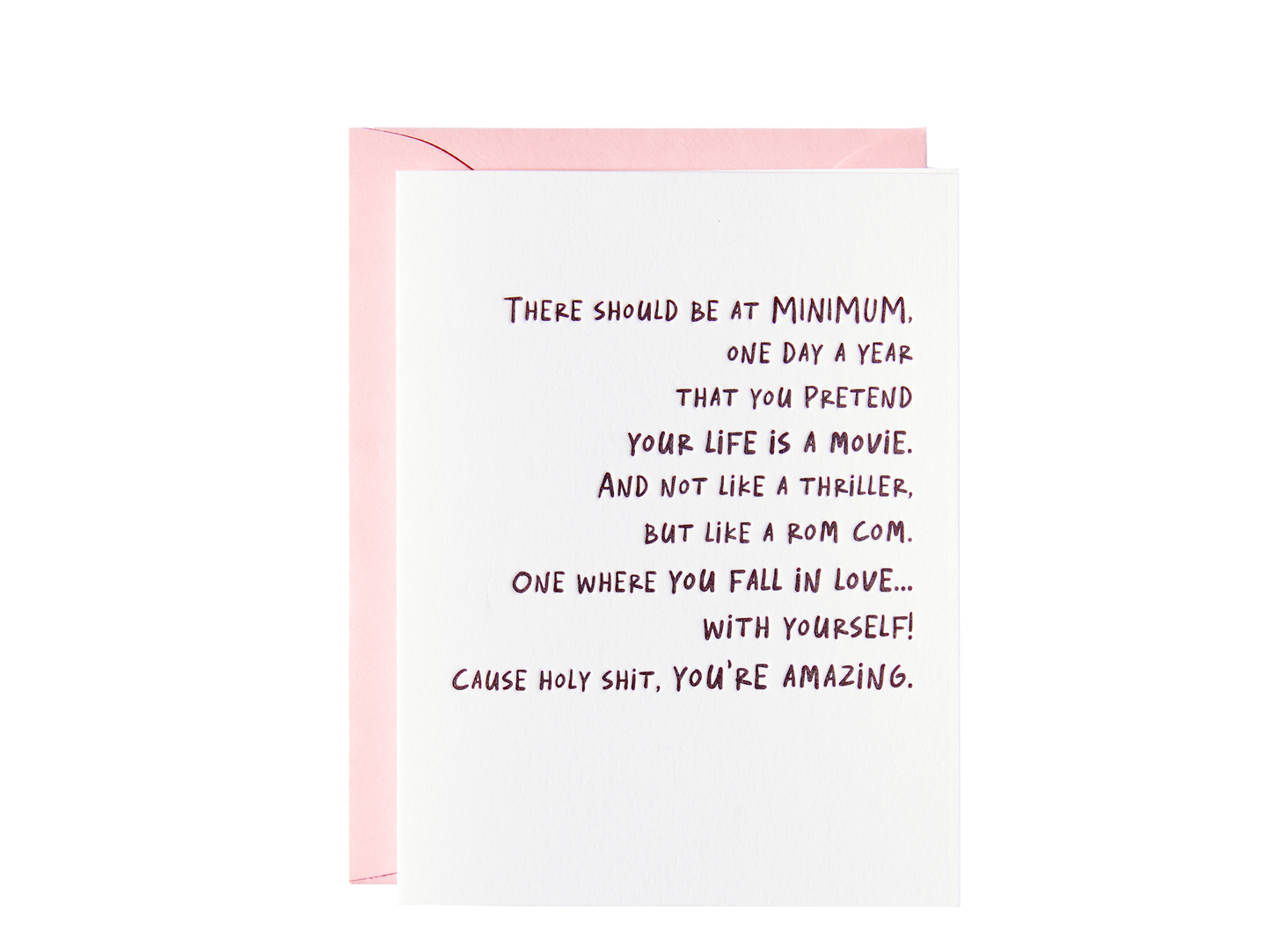 Your Life Is A Movie Card - Bella Hall X Paper Epiphanies