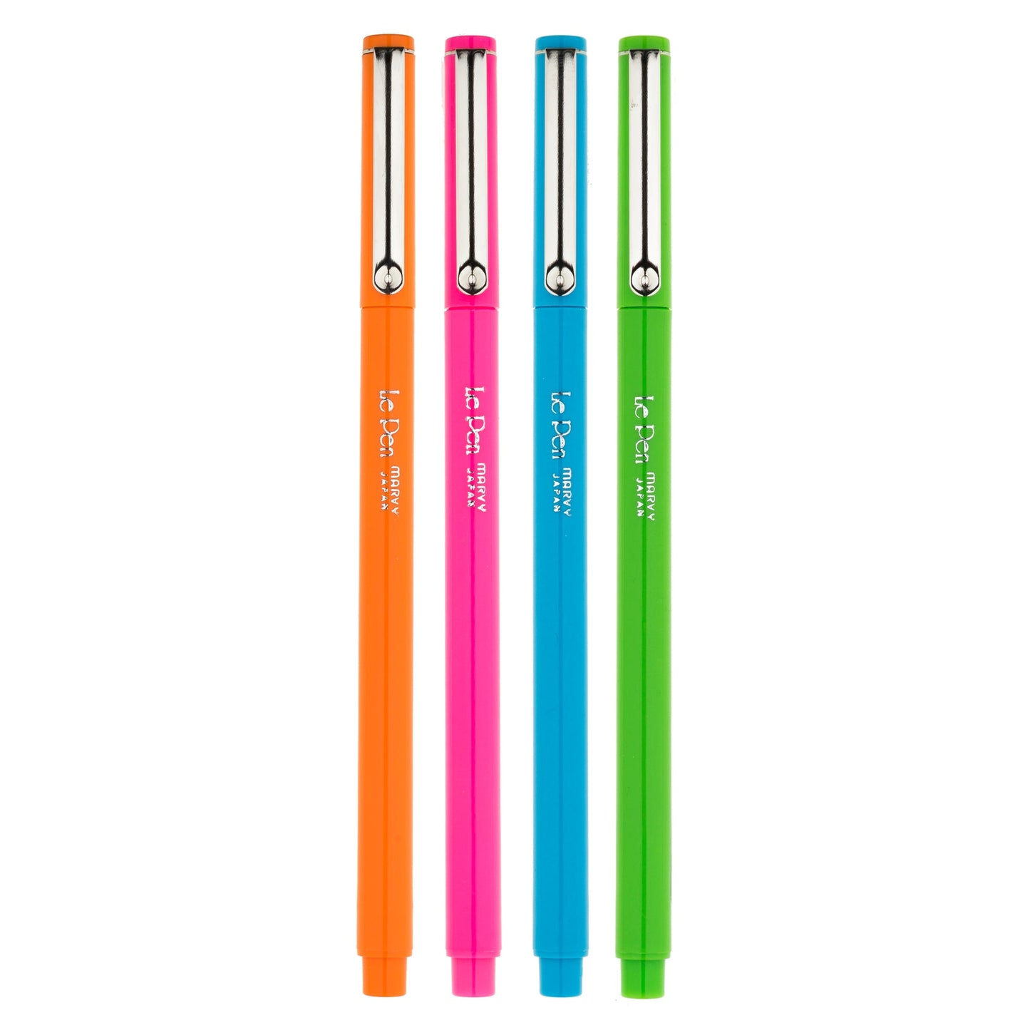 4 Piece Bright Pen Set