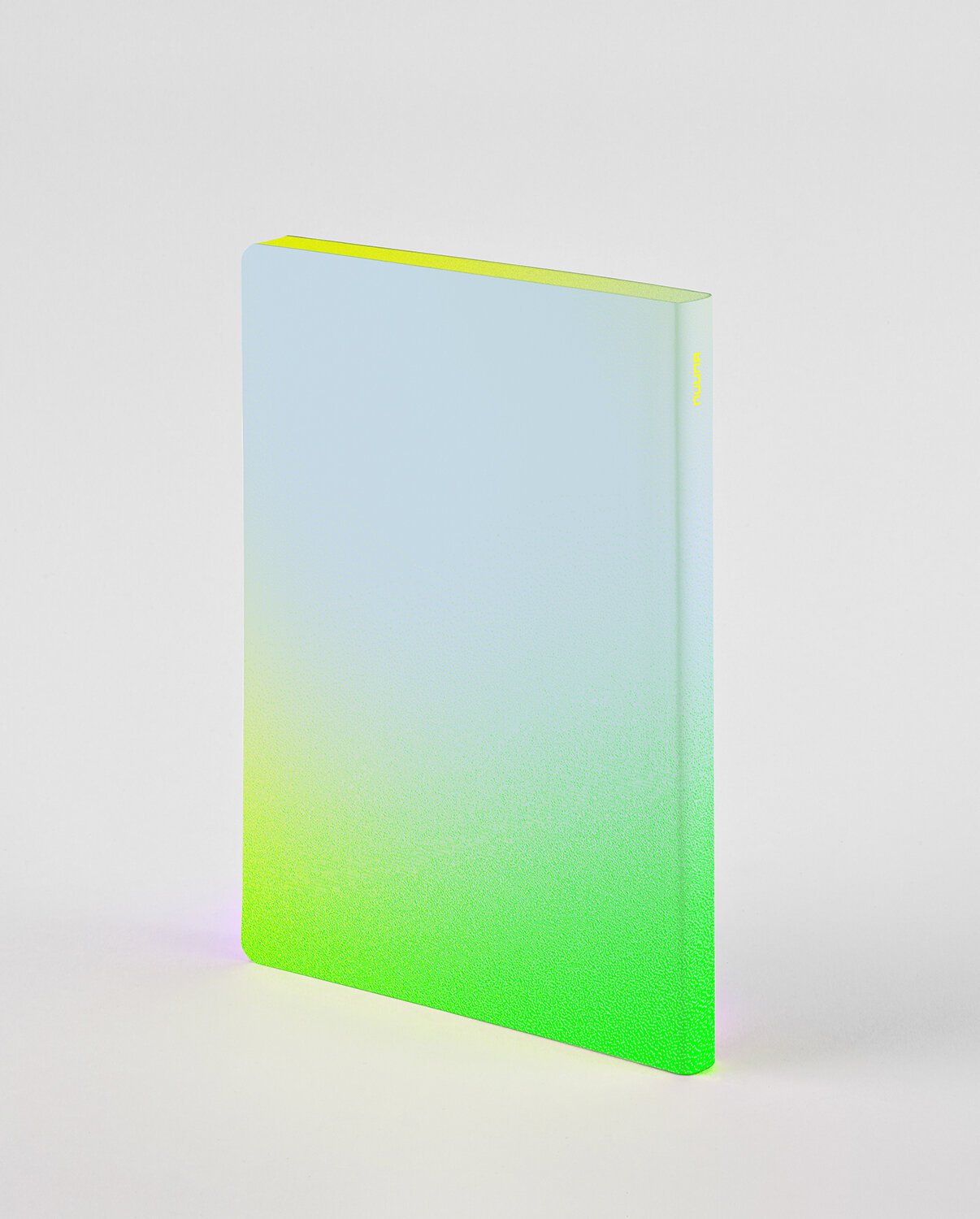 Neon Green & Yellow Ombre Color Clash Ombre Notebook