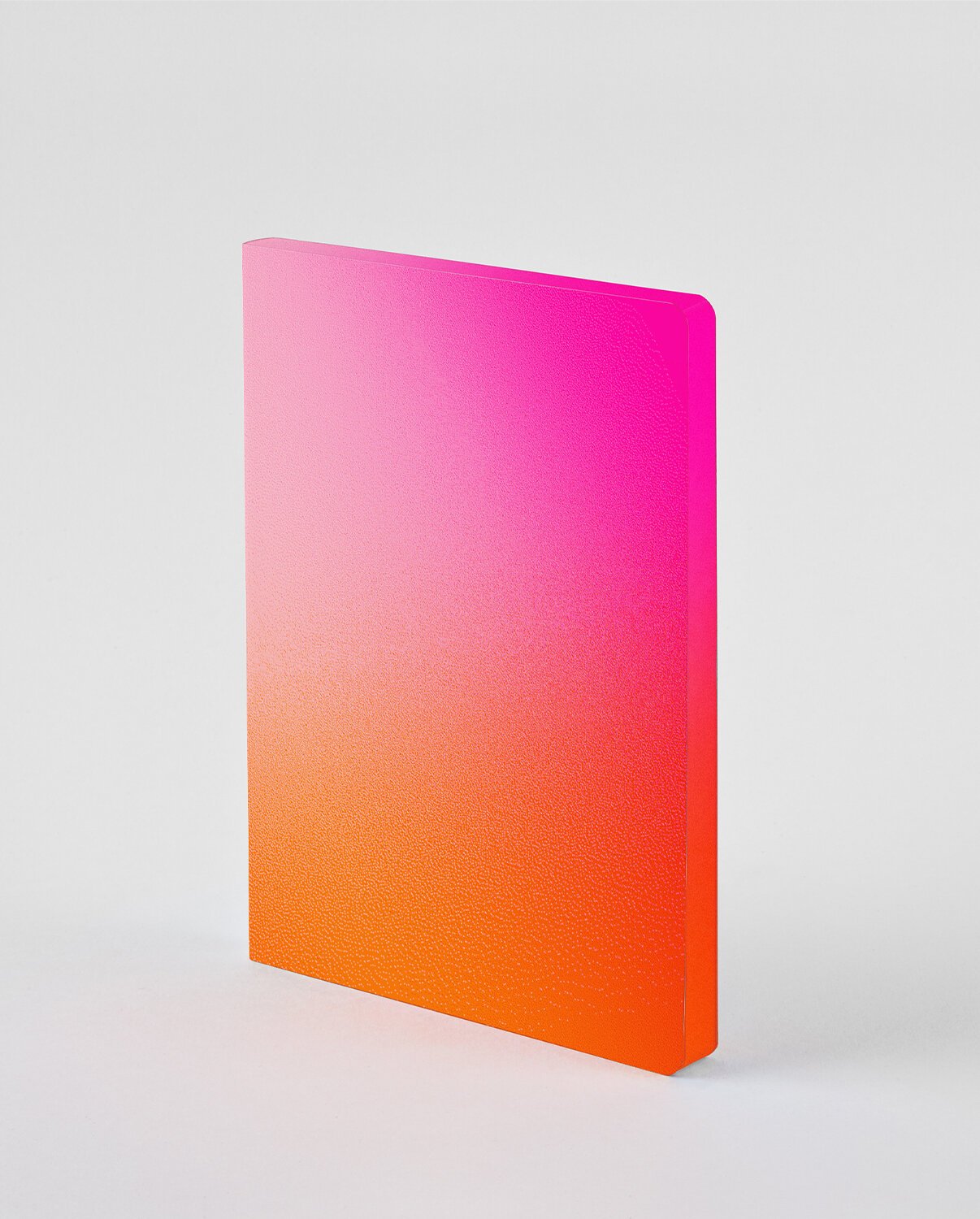 Neon Orange & Pink Color Clash Ombre Notebook