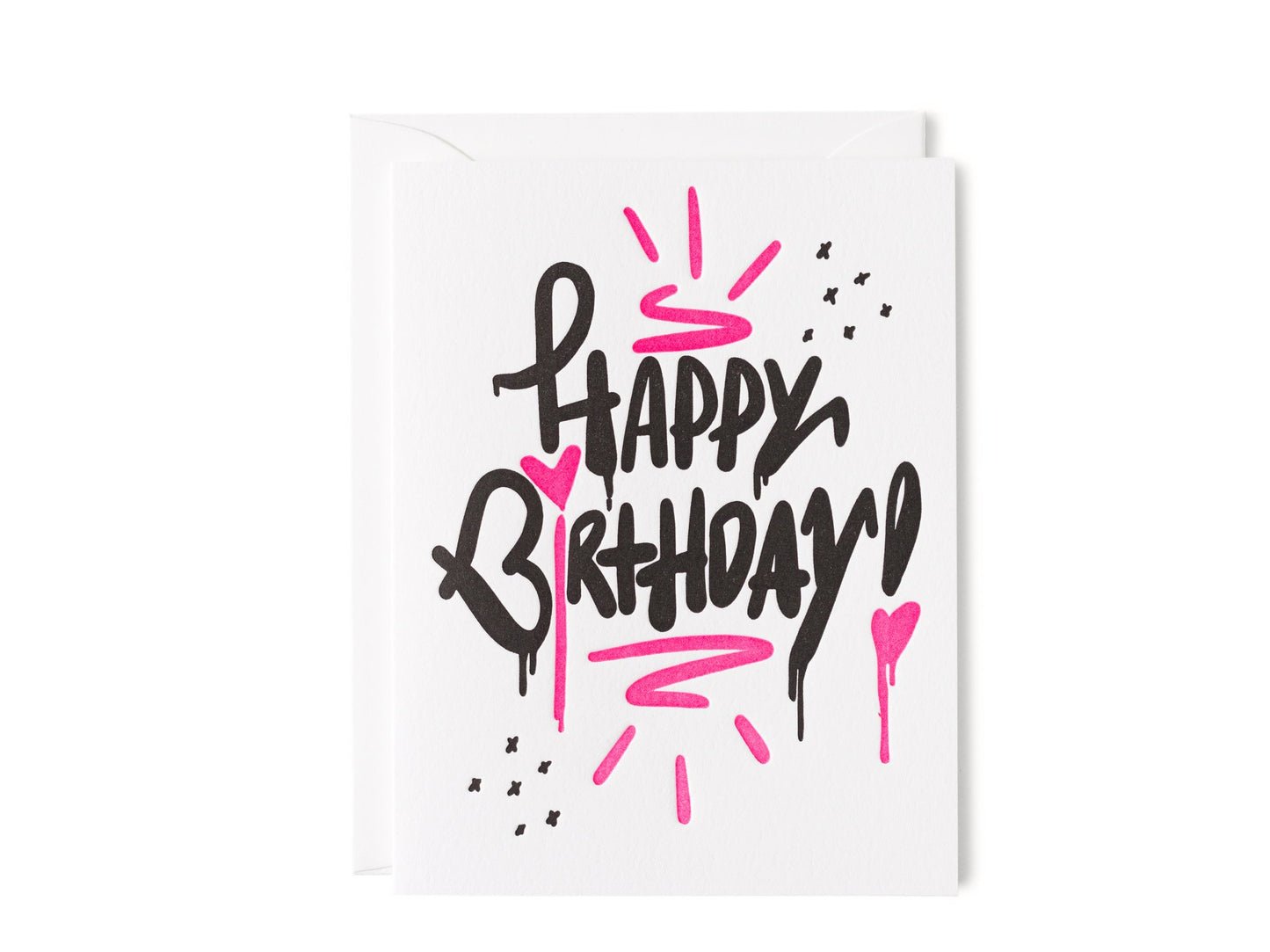 Heart B Birthday Card