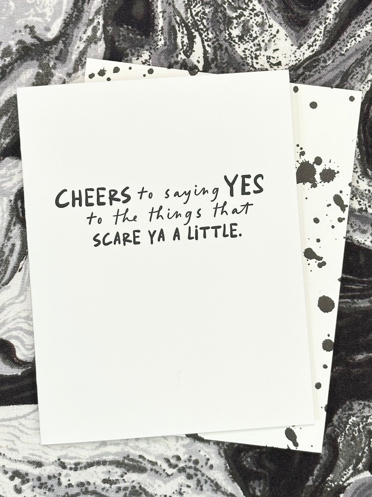 Scare Ya A Little Cheers Card - Bella Hall X Paper Epiphanies