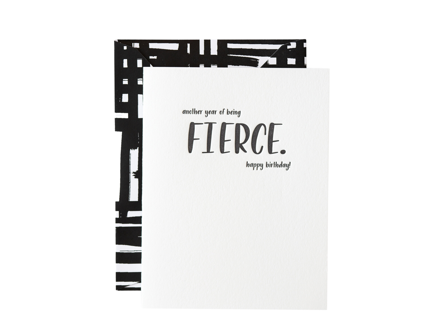 Fierce Birthday Card