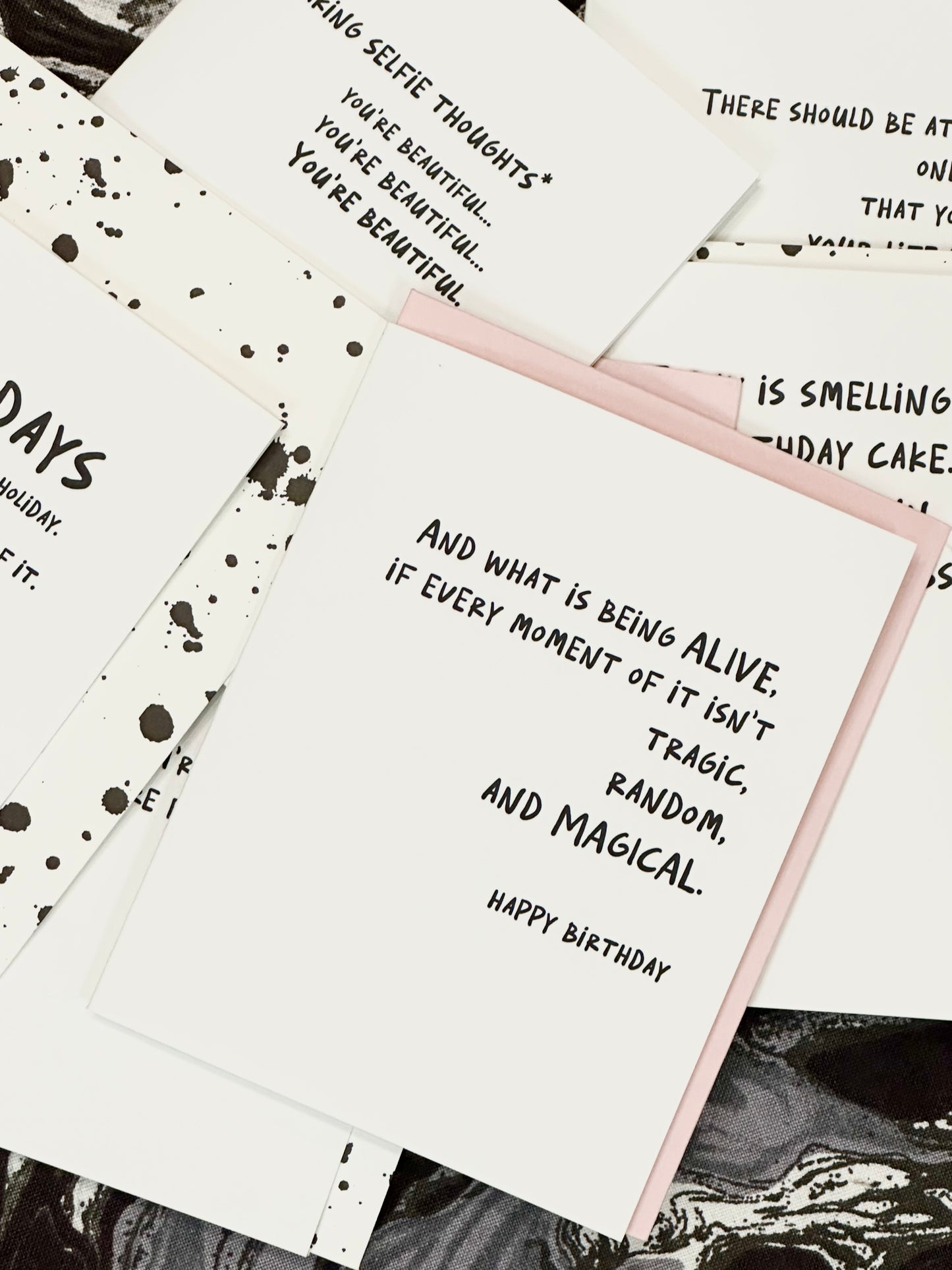 Tragic. Random. Magical. Birthday Card - Bella Hall X Paper Epiphanies