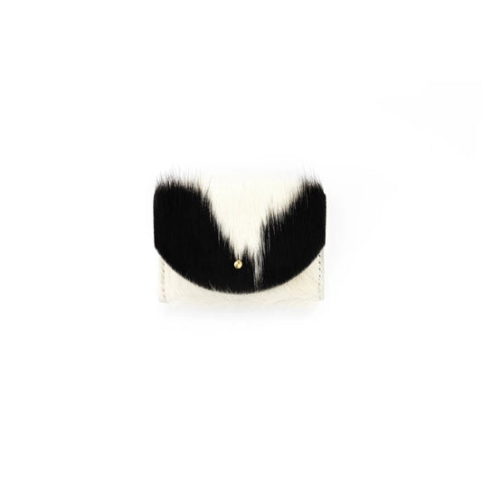 Black + White Cardholder