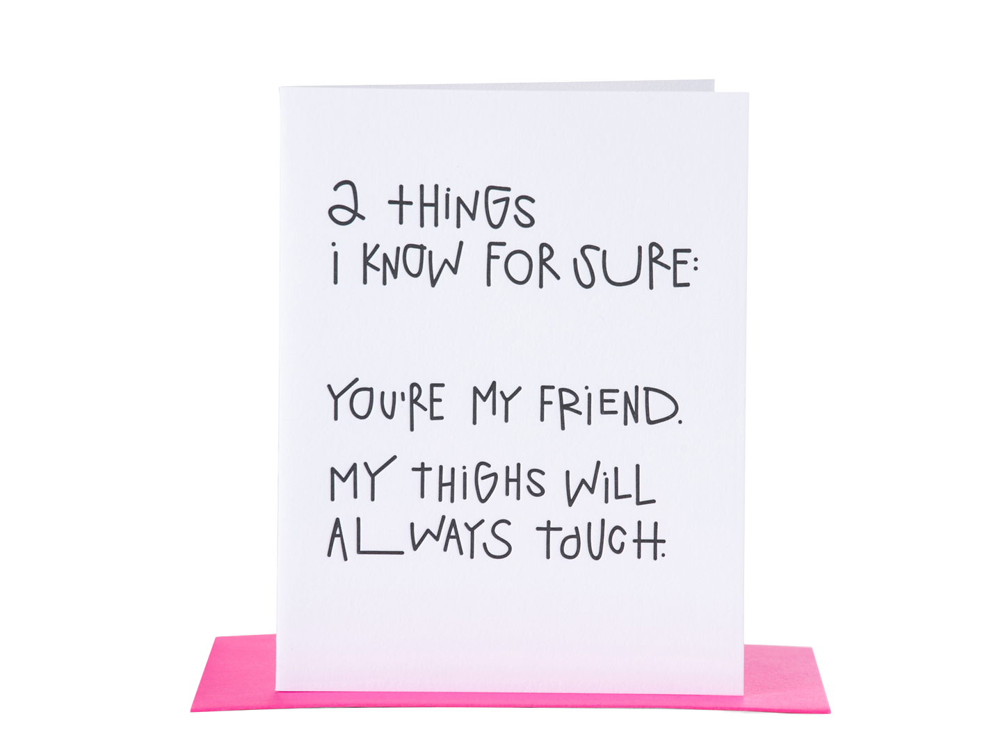 2 Things I Know for Sure Card - PiPH by Paper Epiphanies