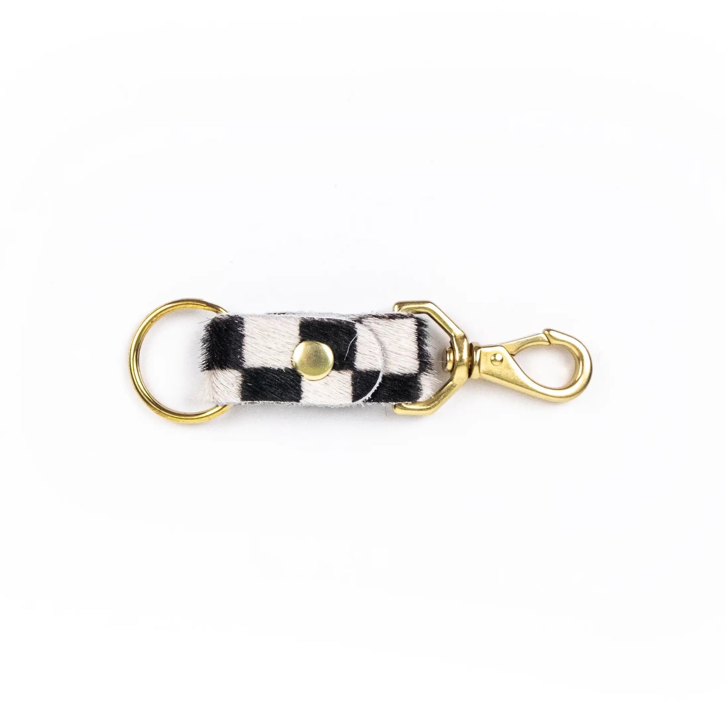 Hair On Hide Keychain
