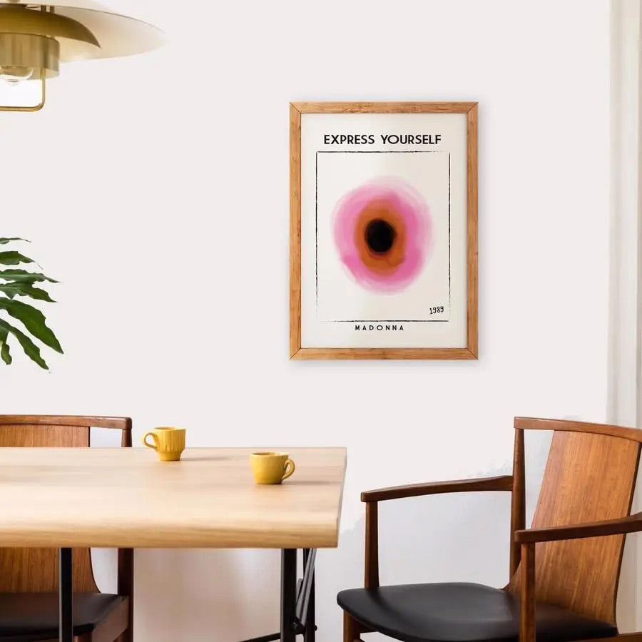 Express Yourself Retro Giclée Art Print