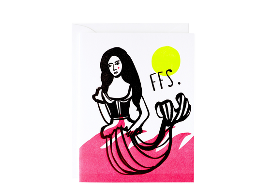 FFS Mermaid Card - PiPH by Paper Epiphanies