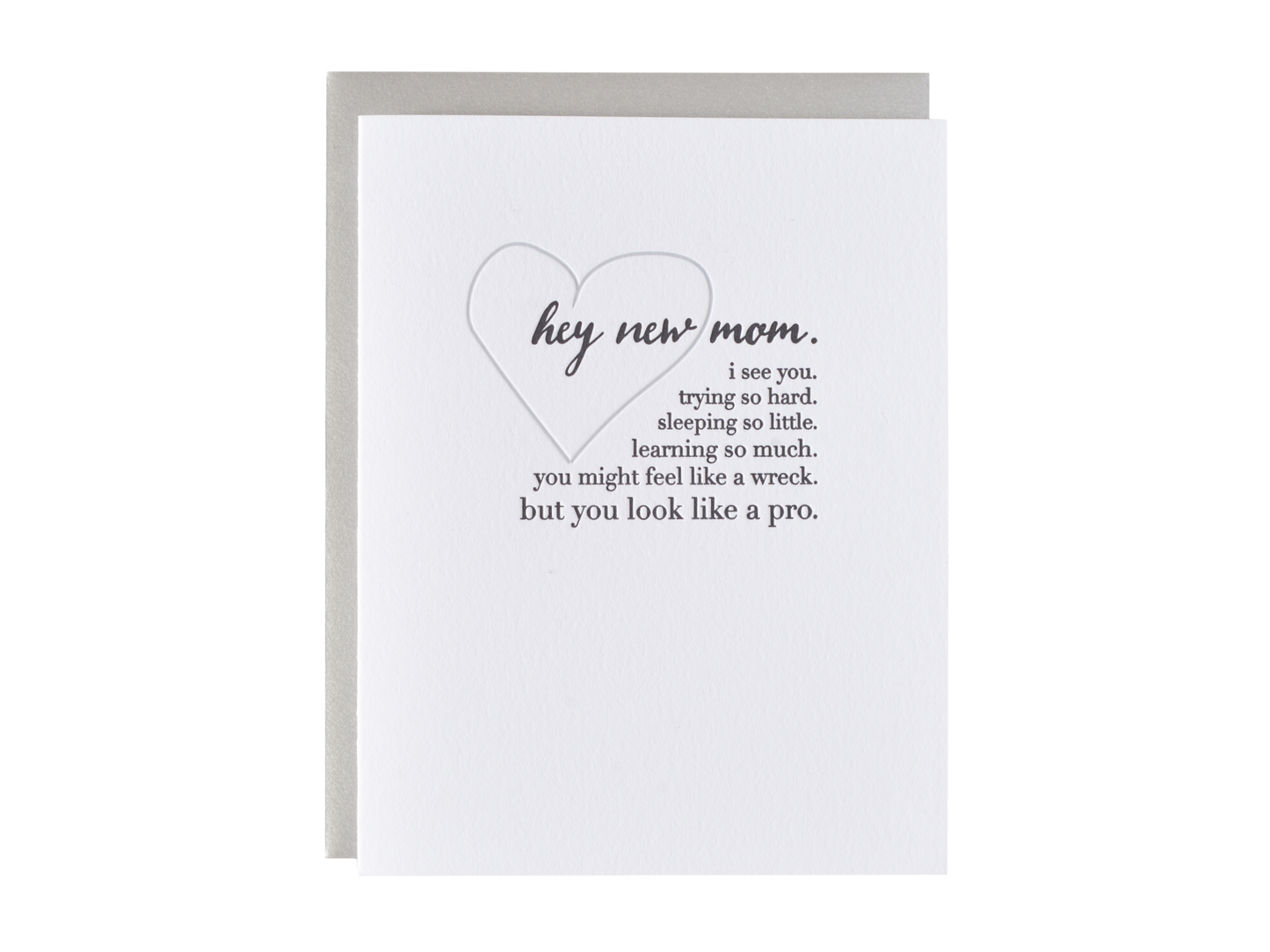 Hey New Mom Card - 4th Trimester Collection