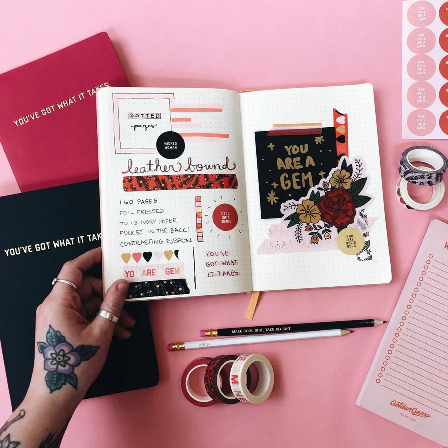 Big Fucking Plans Dotted Journal