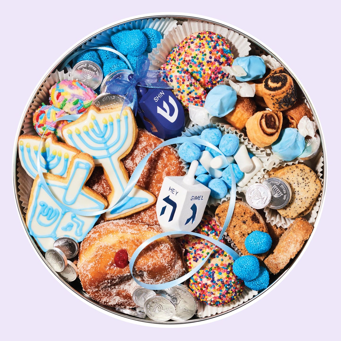 Hanukkah Cookie Tin Puzzle