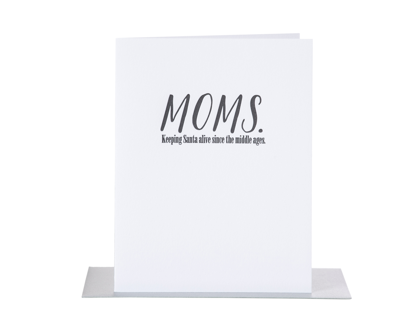 Moms Keeping Santa Alive Card