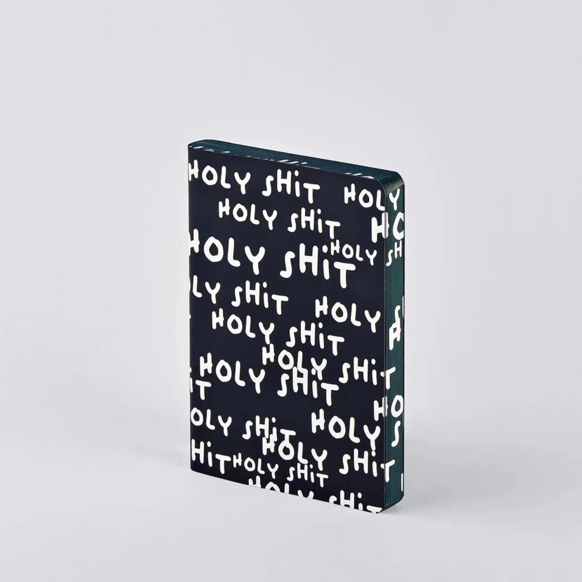 Holy Shit Small Leather Notebook