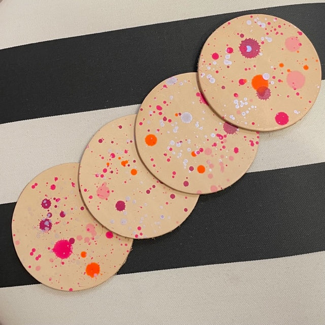 Splatter Coasters
