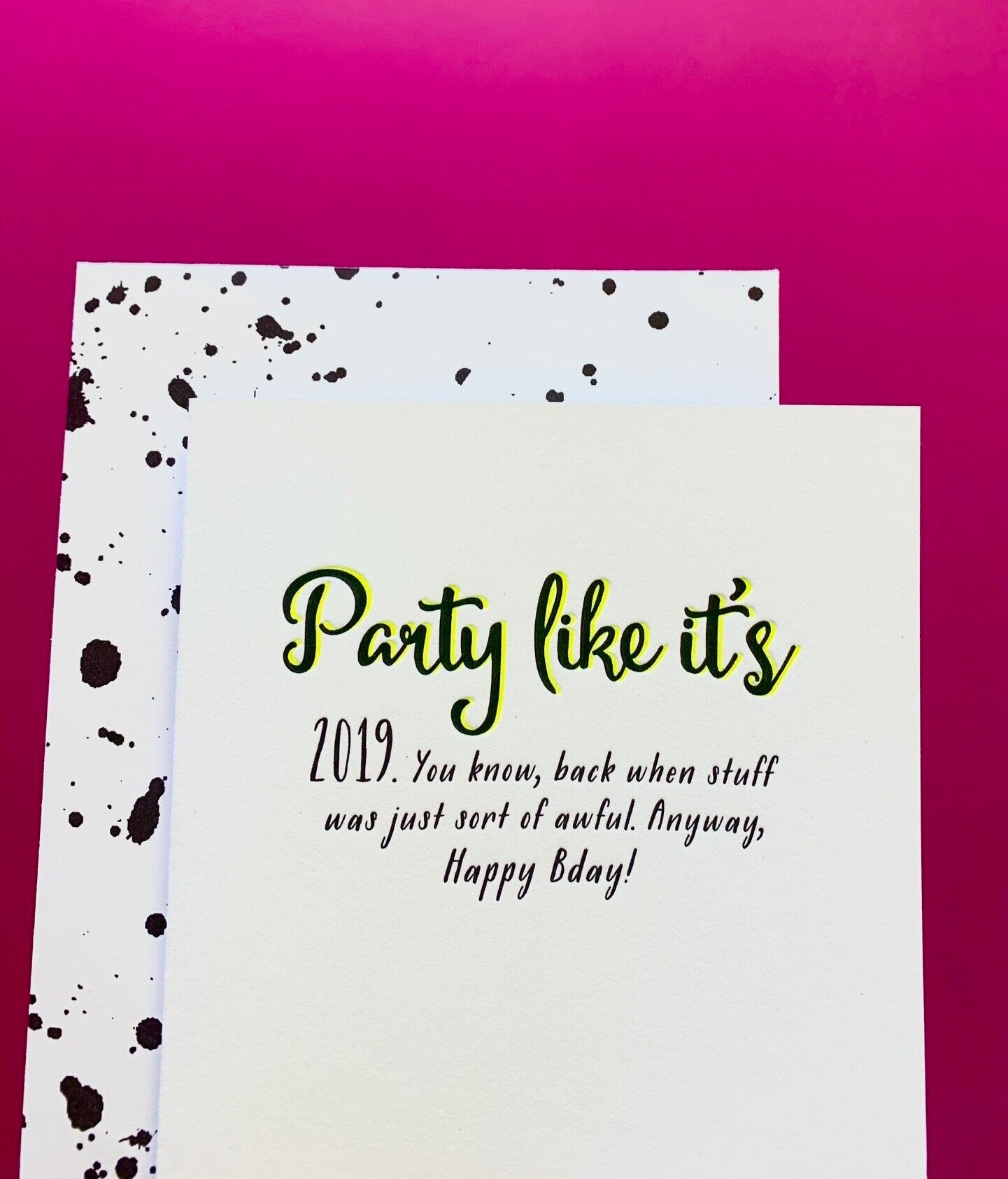 Party like it's 2019