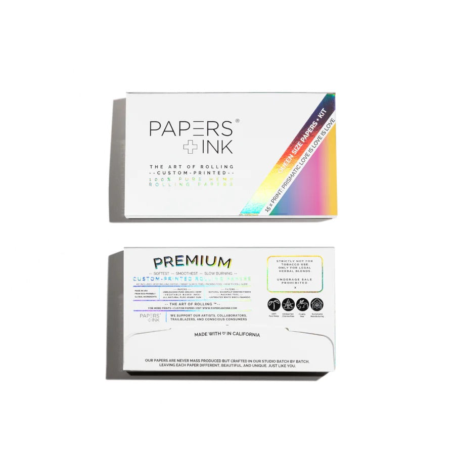Love is love Tiedye Premium Organic Hemp Papers