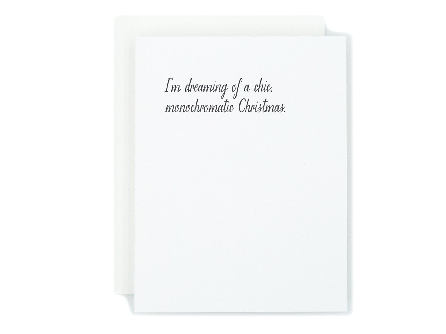 Monochromatic Christmas