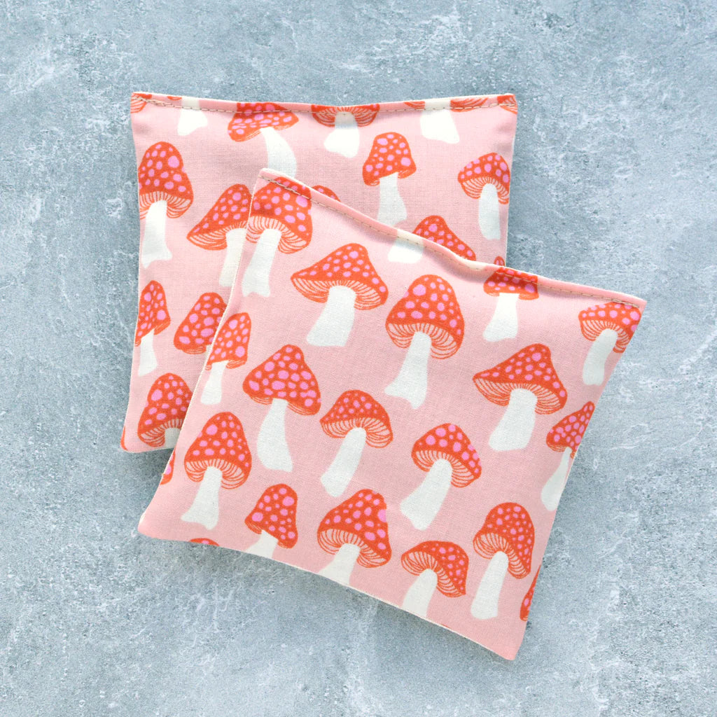 Lavender Sachet Bundle Summer Mushroom Party in Pink
