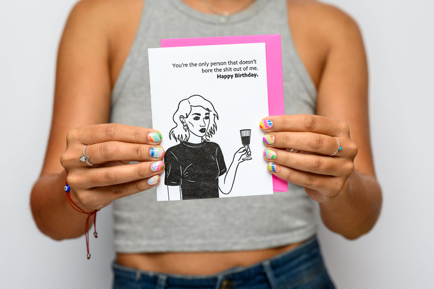 Bore the Shit out of Me Birthday Card