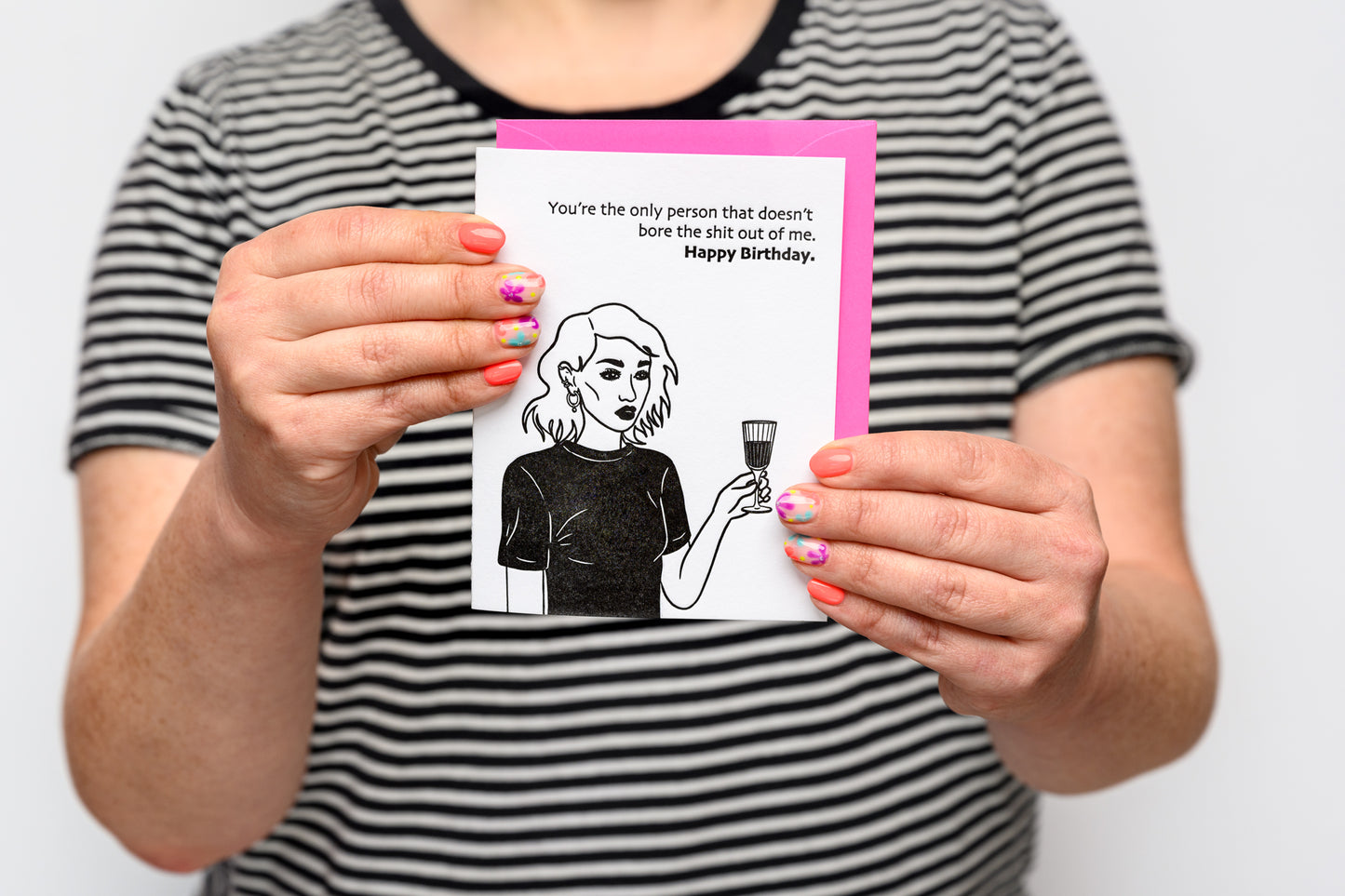 Bore the Shit out of Me Birthday Card
