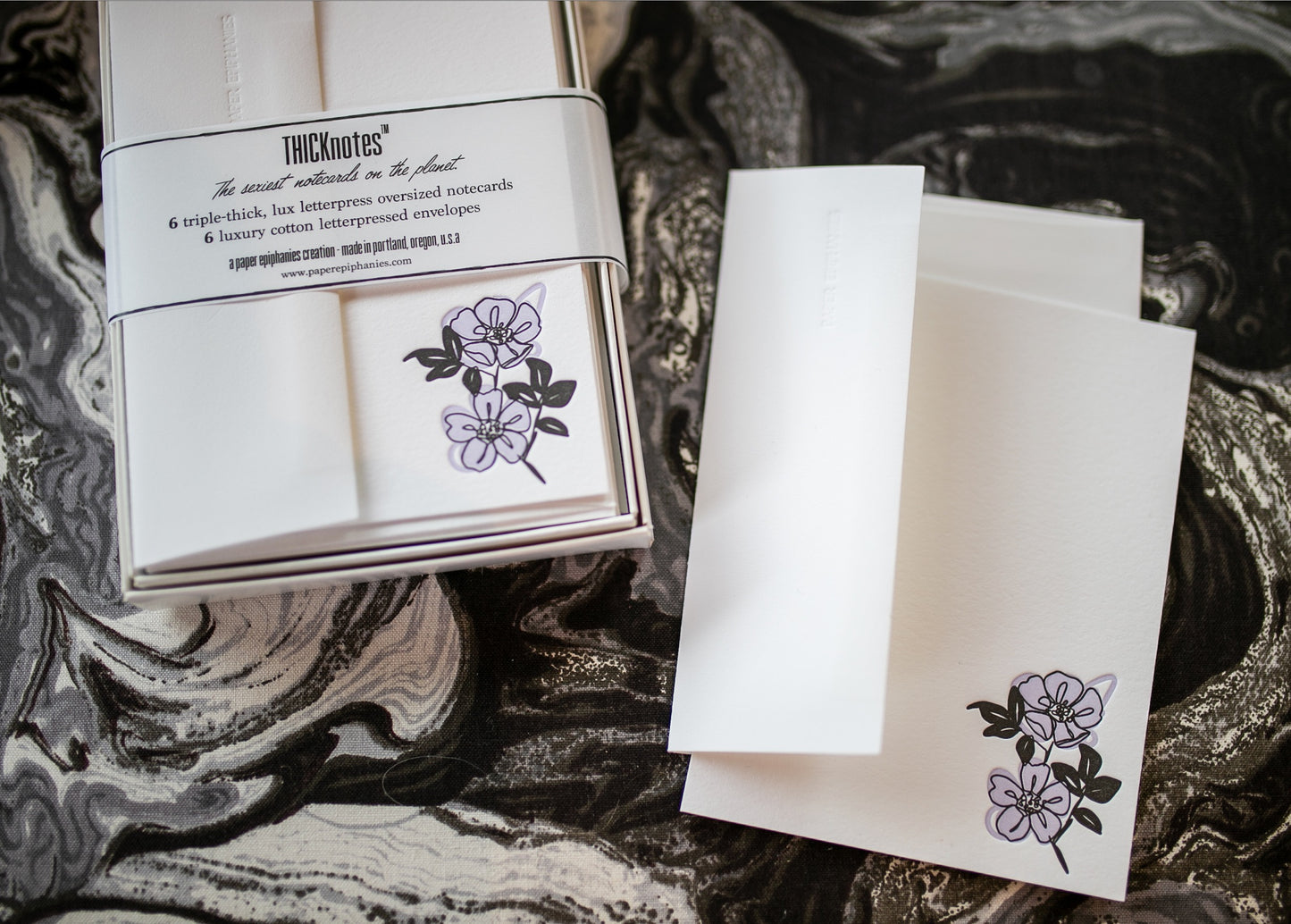 Flowers Notecard Set - THICKnotes™