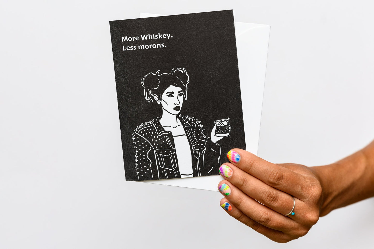 More Whiskey. Less Morons. - PiPH by Paper Epiphanies