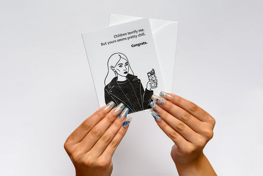 Children Terrify Me Card -PiPH by Paper Epiphanies