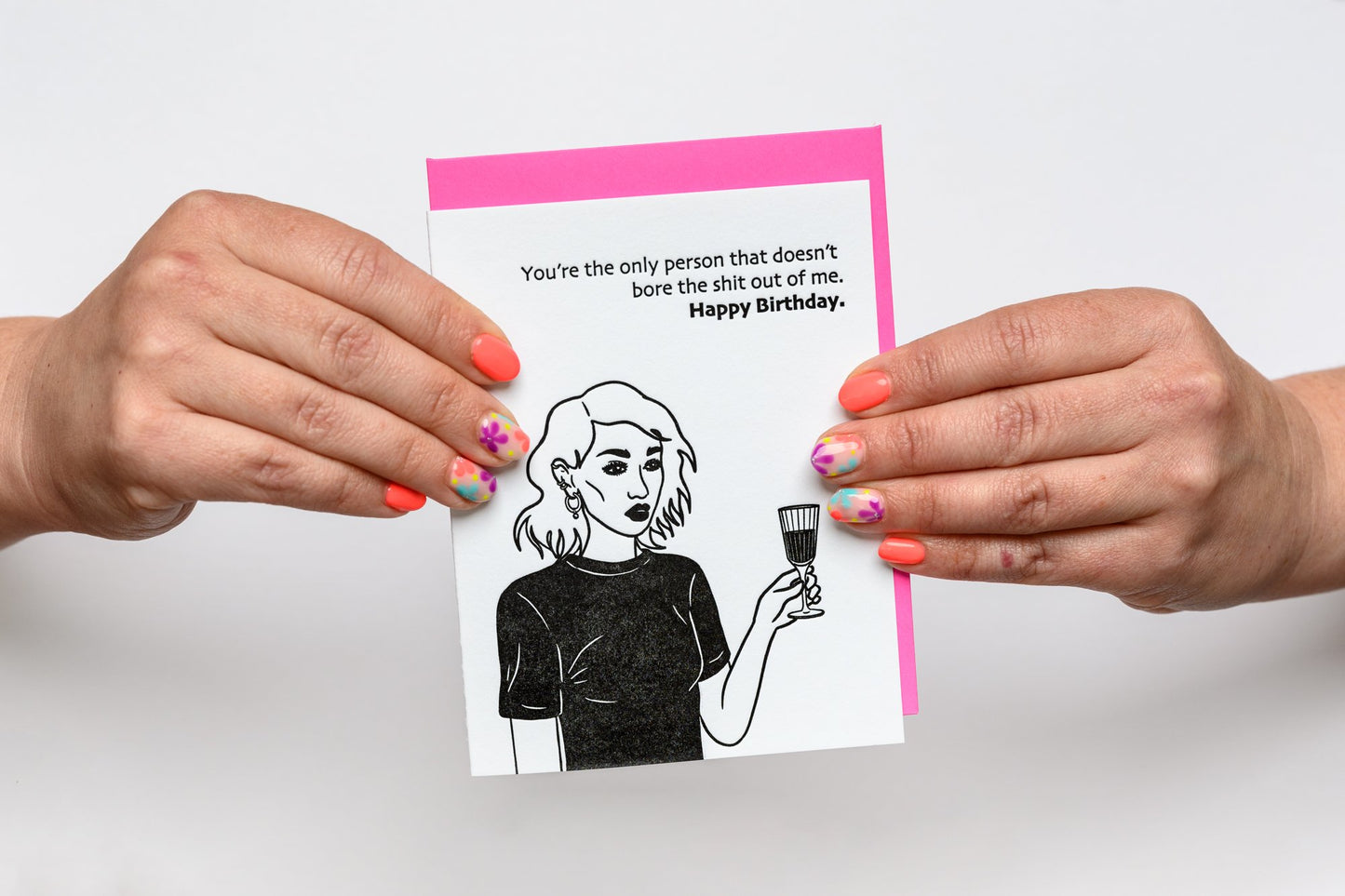 Bore the Shit out of Me Birthday Card