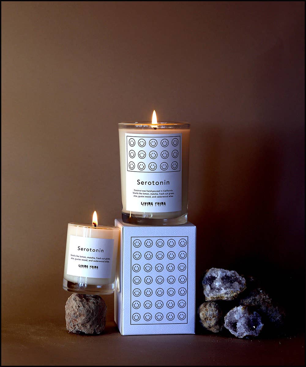 Serotonin: Lemon, Grass + Cedar Atlas Candle