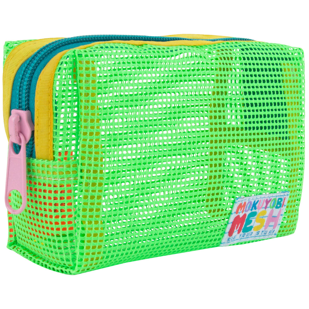 Mesh Chubby Zip Pouch