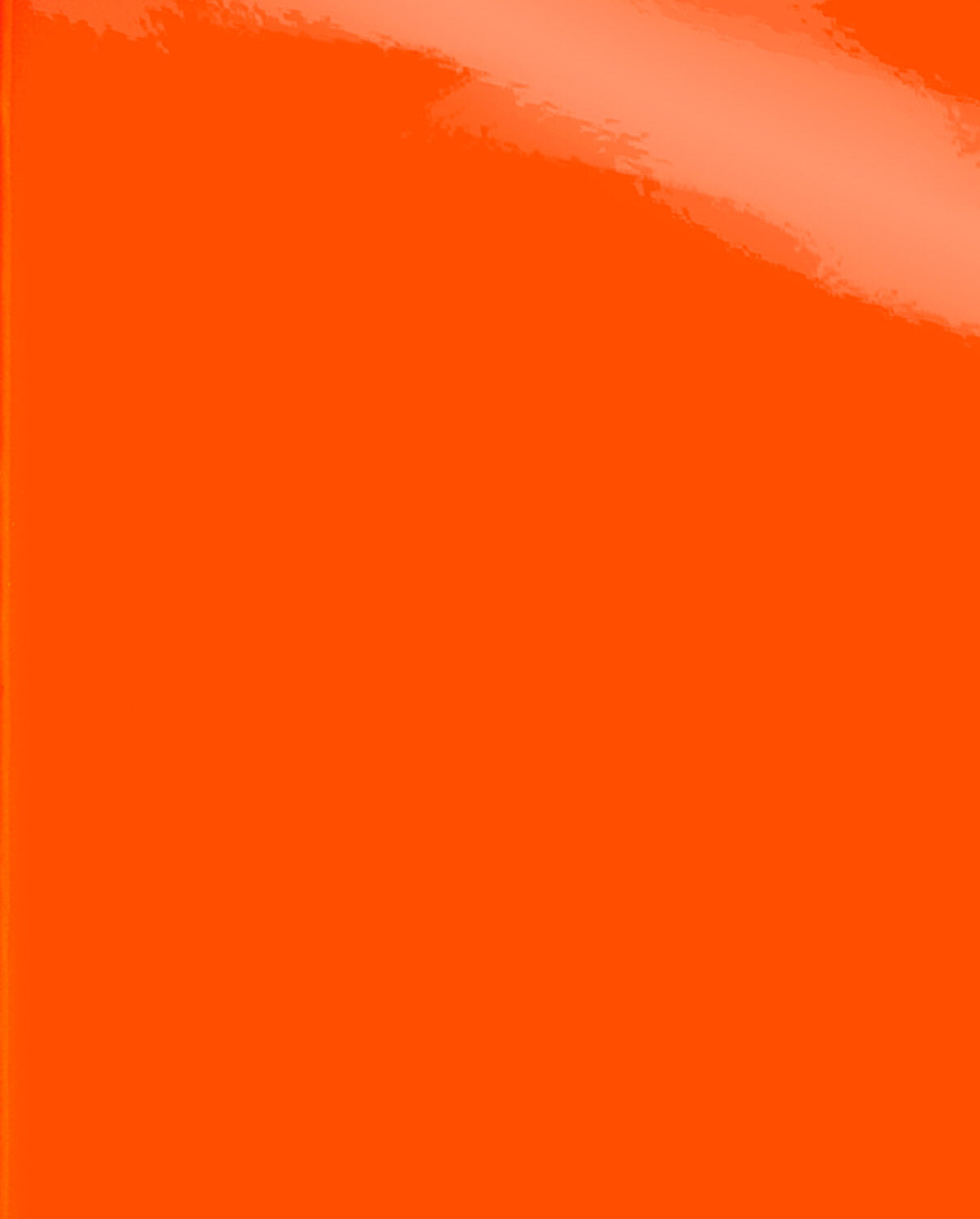 Small Candy Neon Orange Notebook