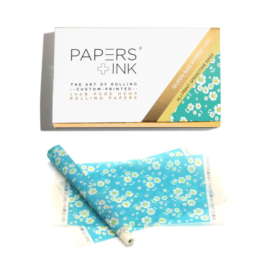 Springtime Bindi Premium Organic Hemp Papers