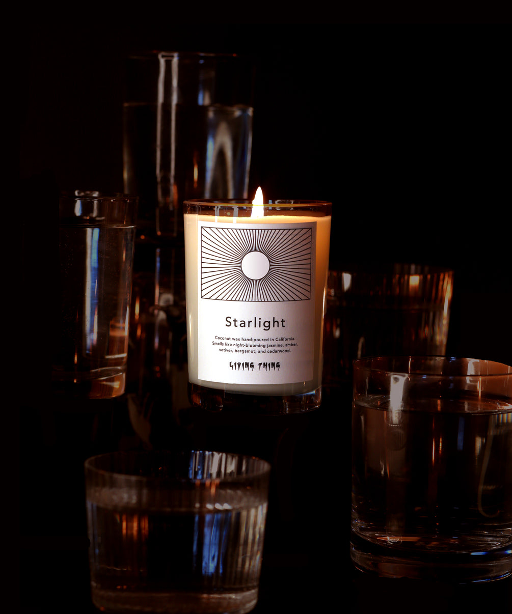 Starlight: Jasmine, Cedarwood + Amber Candle
