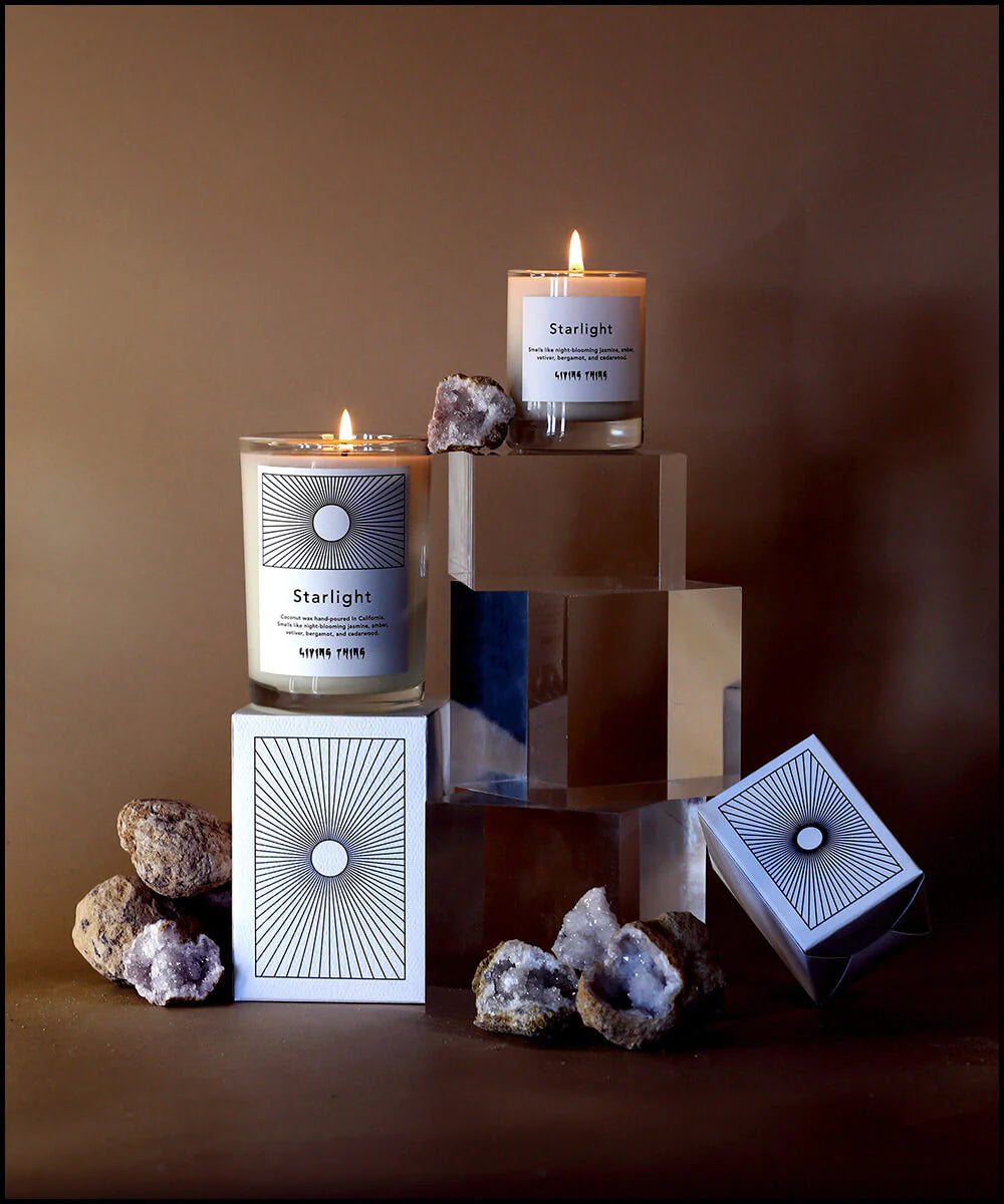 Starlight: Jasmine, Cedarwood + Amber Candle