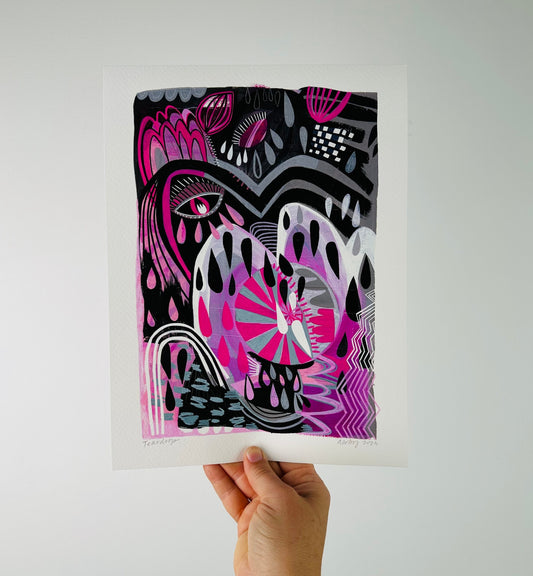Tear Drop Giclee Art Print