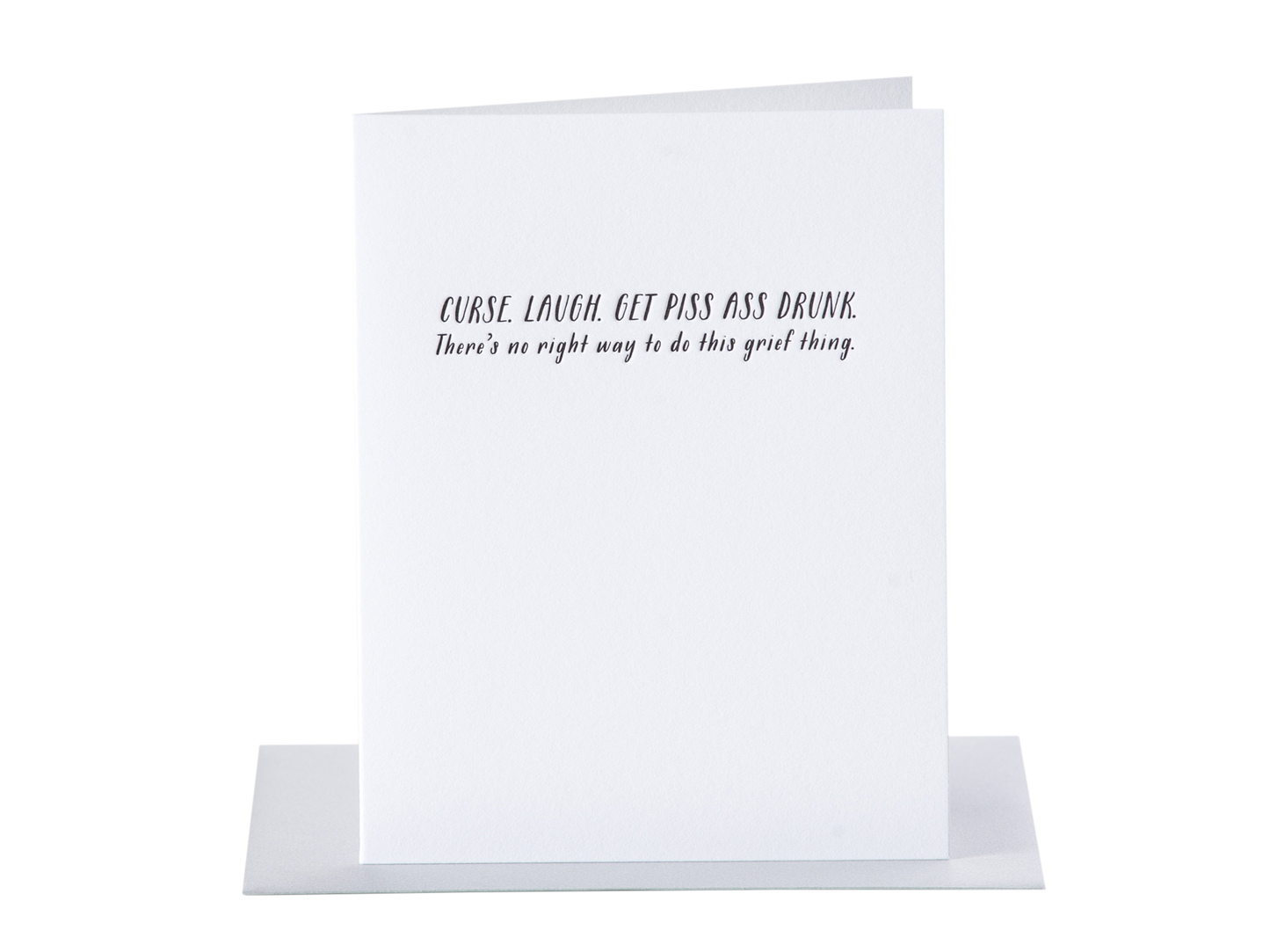 No Right Way Grief Card