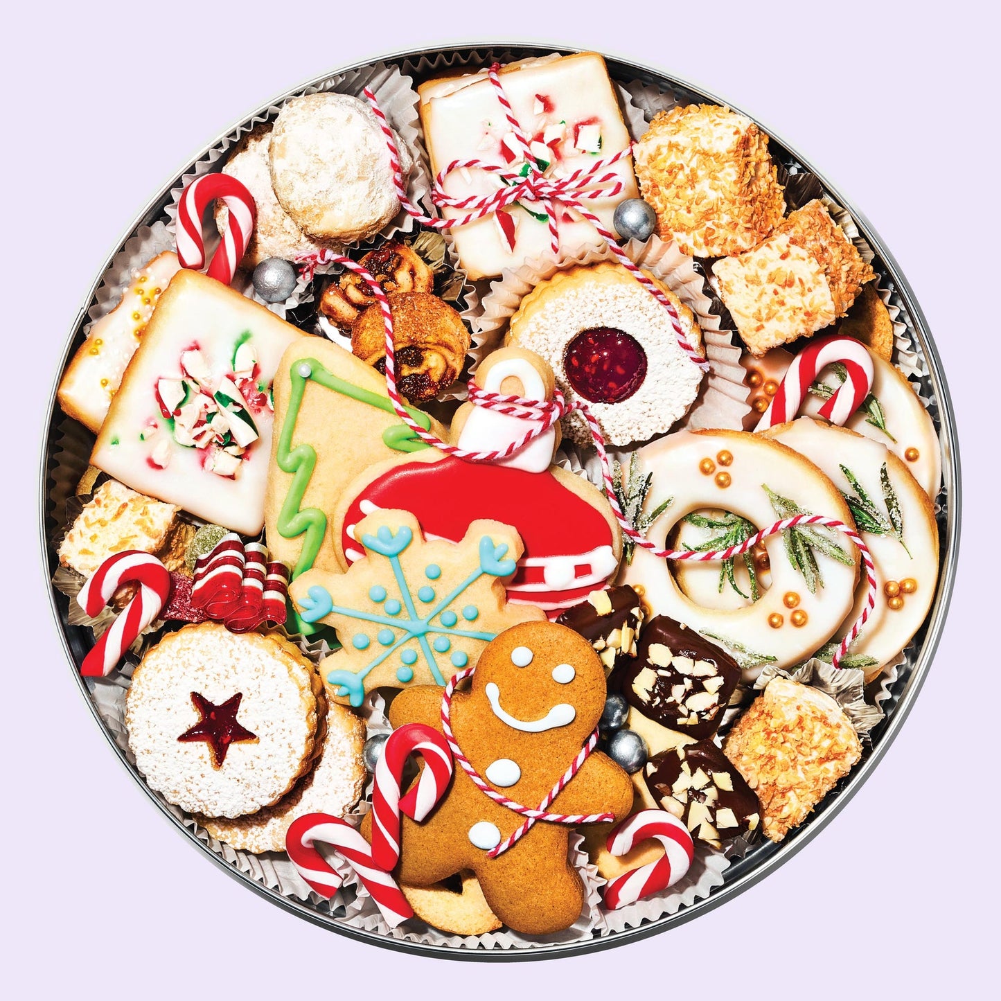 Holiday Cookie Tin Puzzle