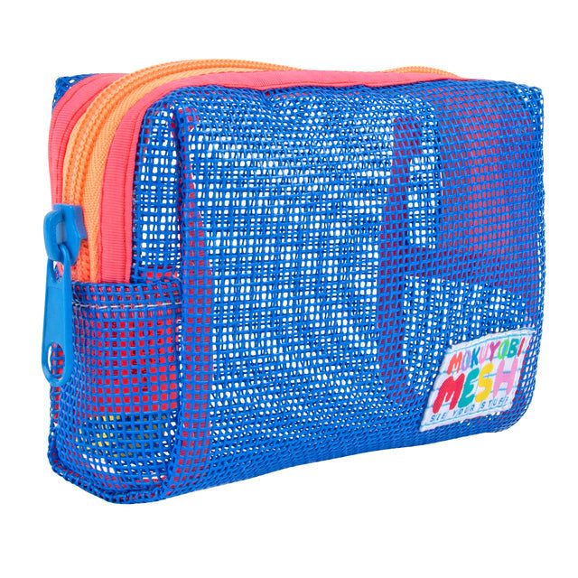 Mesh Chubby Zip Pouch