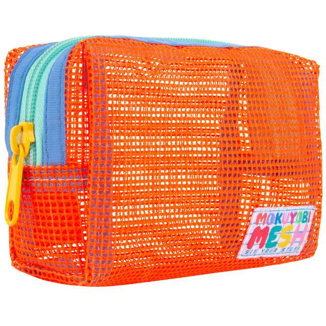 Mesh Chubby Zip Pouch