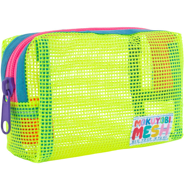 Mesh Chubby Zip Pouch