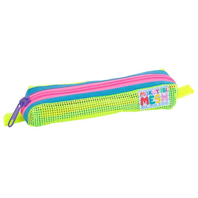 Bright Mesh Pencil Case