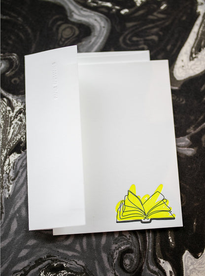 Book Illustration Notecard Set - THICKnotes™