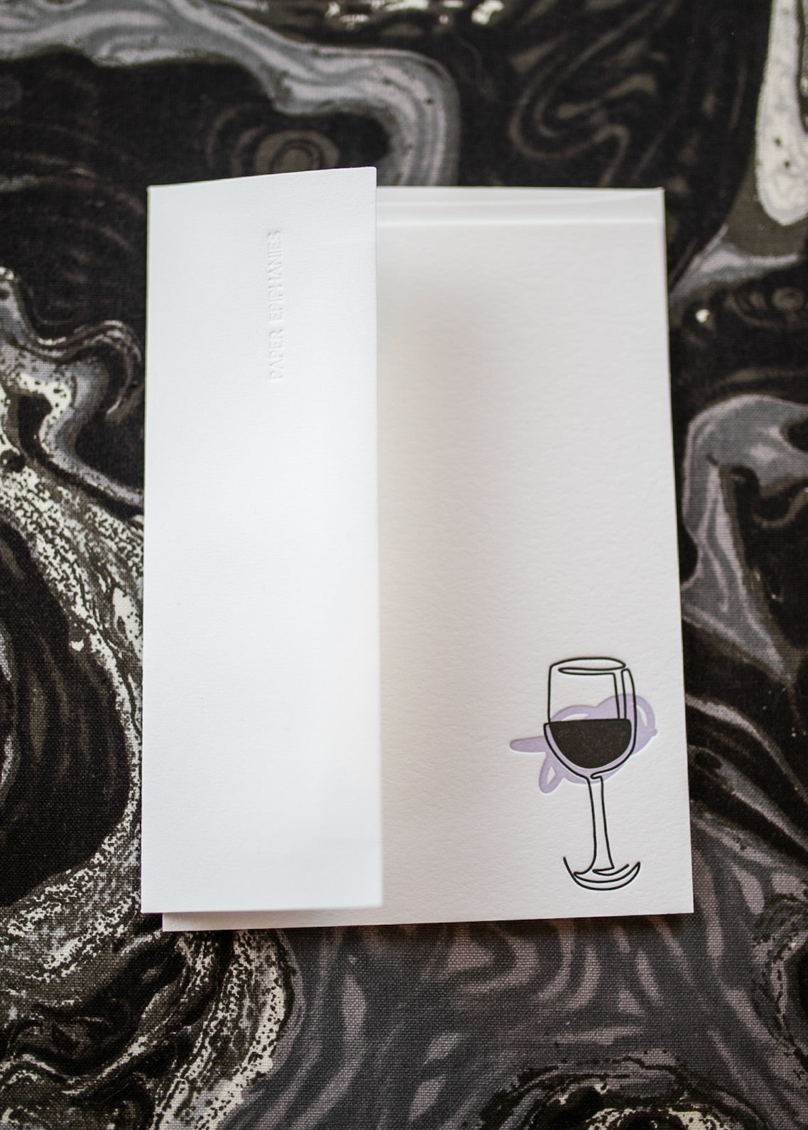 Wine Illustration Notecard Set - THICKnotes™