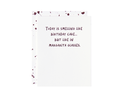 Margarita Cake Birthday Card - Bella Hall X Paper Epiphanies