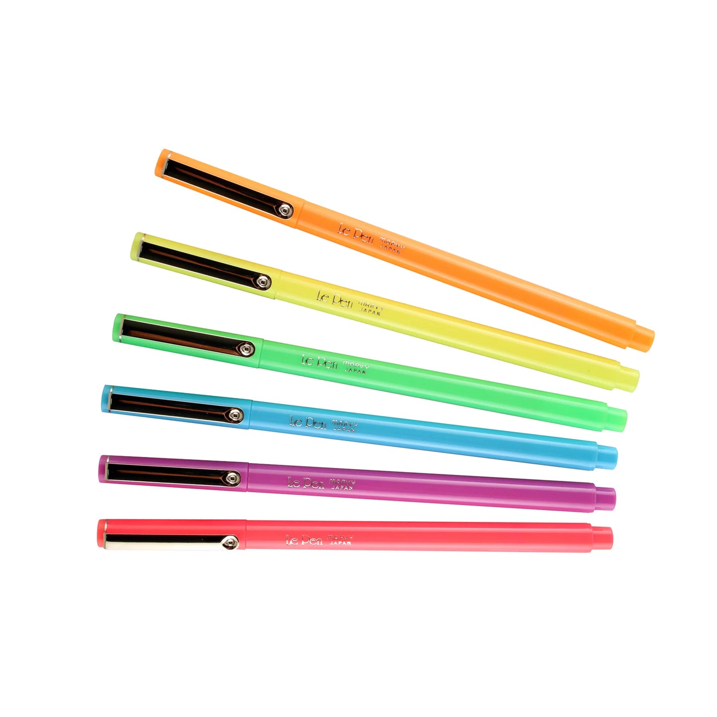 6 Piece Neon Pen Set